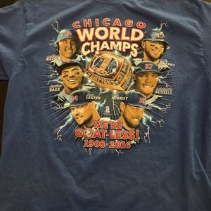 Chicago World Champs Blue T-Shirt
